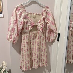 LOVESHACKFANCY Petite Mini Dress